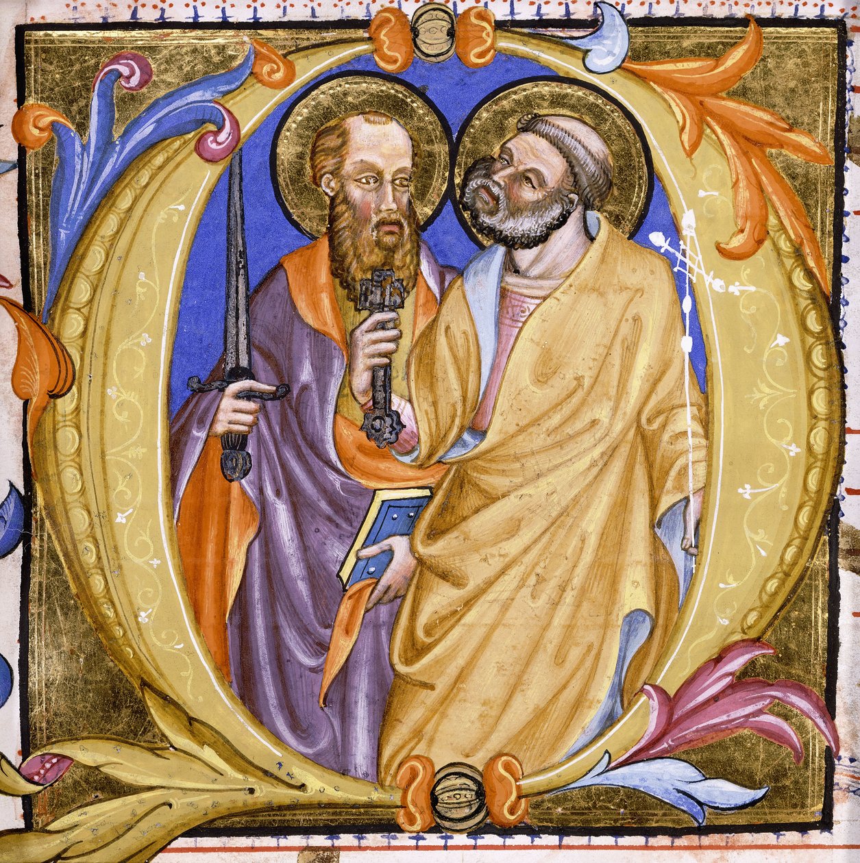 Saints Pierre et Paul, vers 1400 - Martino de Bartolomeo