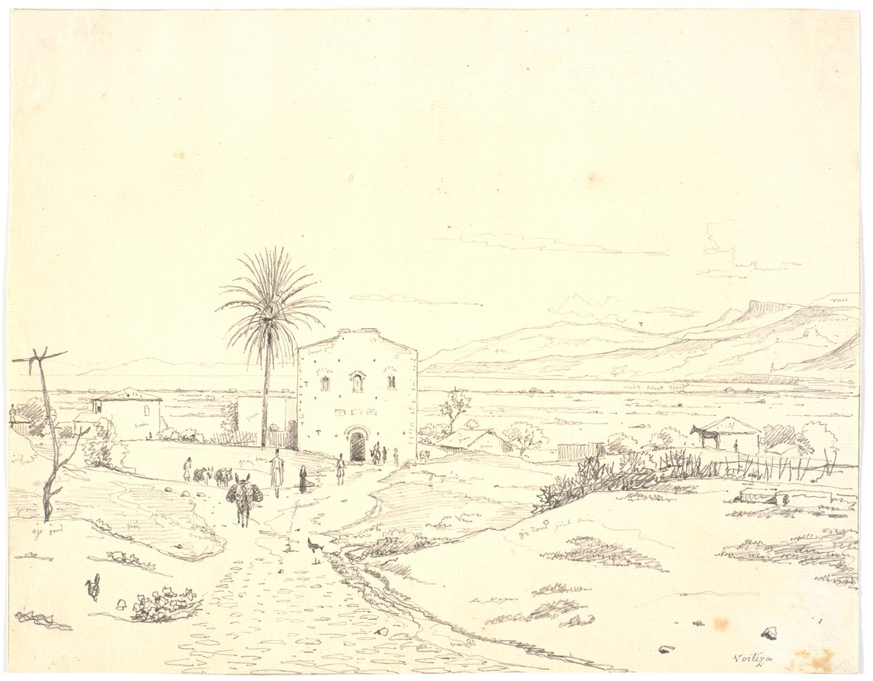 Paysage grec, Vostiza - Martinus Rørbye