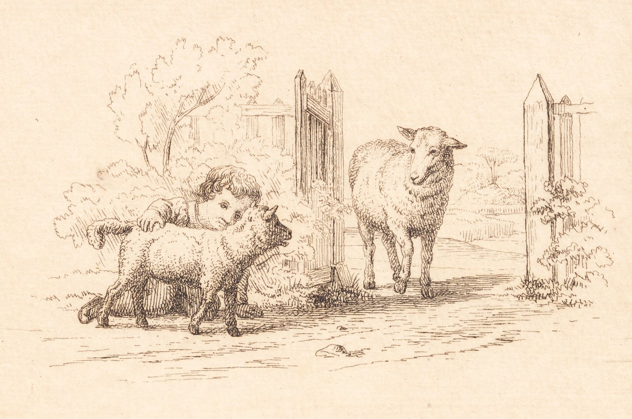 Illustration pour "Cinquante Fables pour Enfants" de Hey - Martinus Rørbye