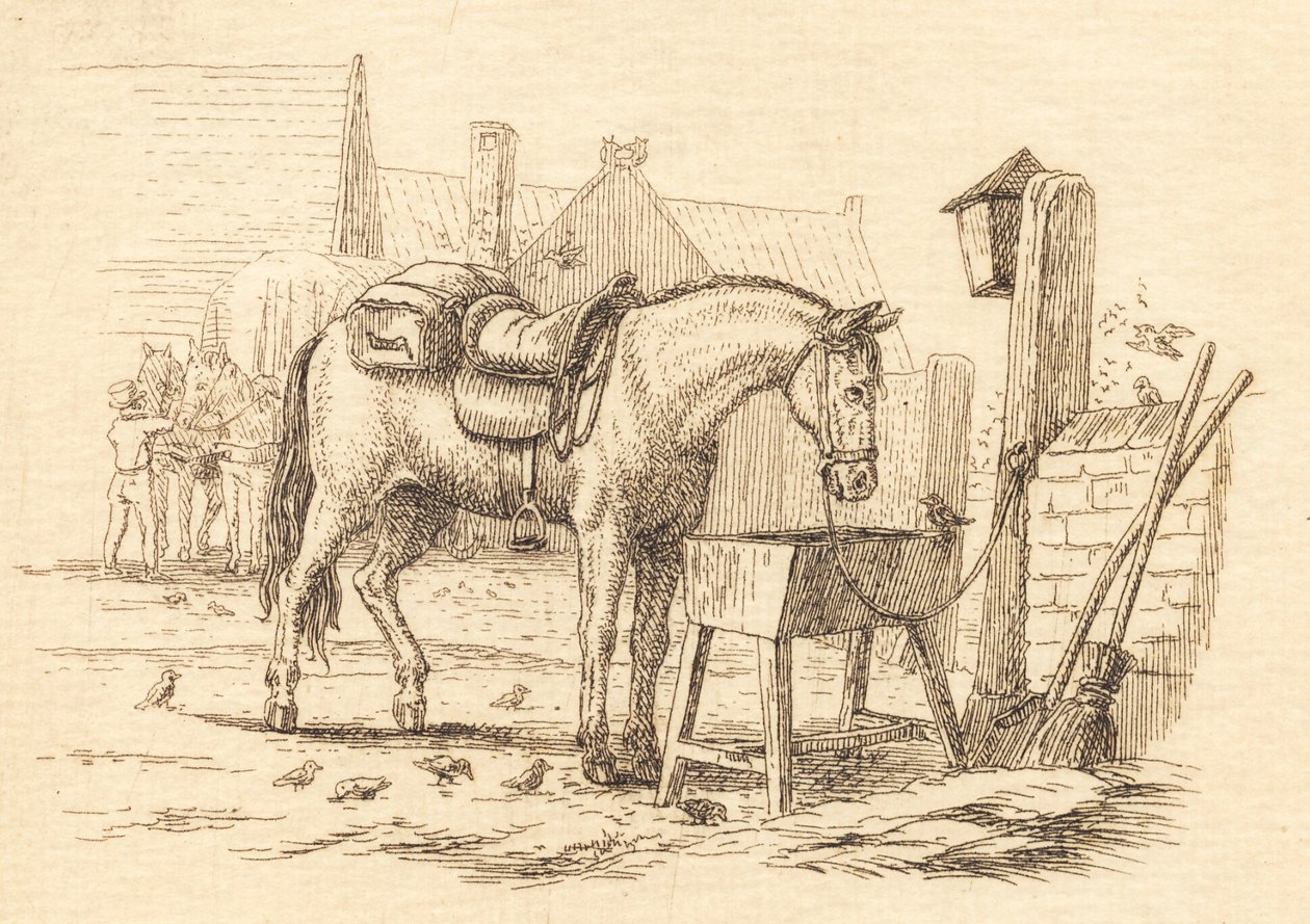 Illustration pour "Cinquante fables pour enfants" de Hey - Martinus Rørbye