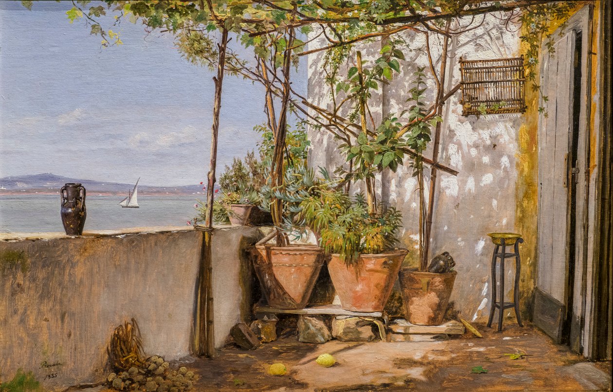 Loggia, Procida - Martinus Rorbye