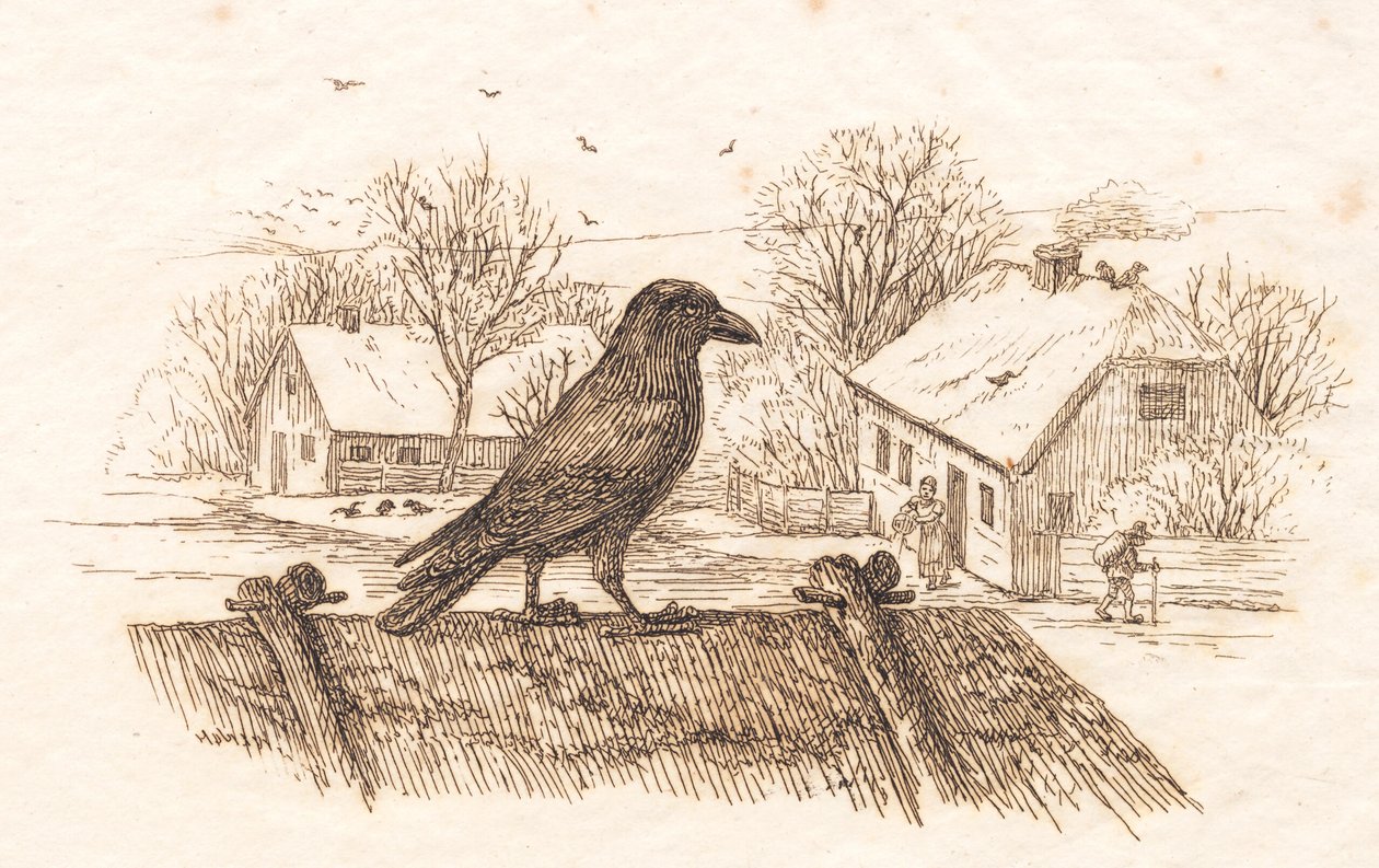 Illustration pour "Cinquante fables pour enfants" de Hey - Martinus Rørbye