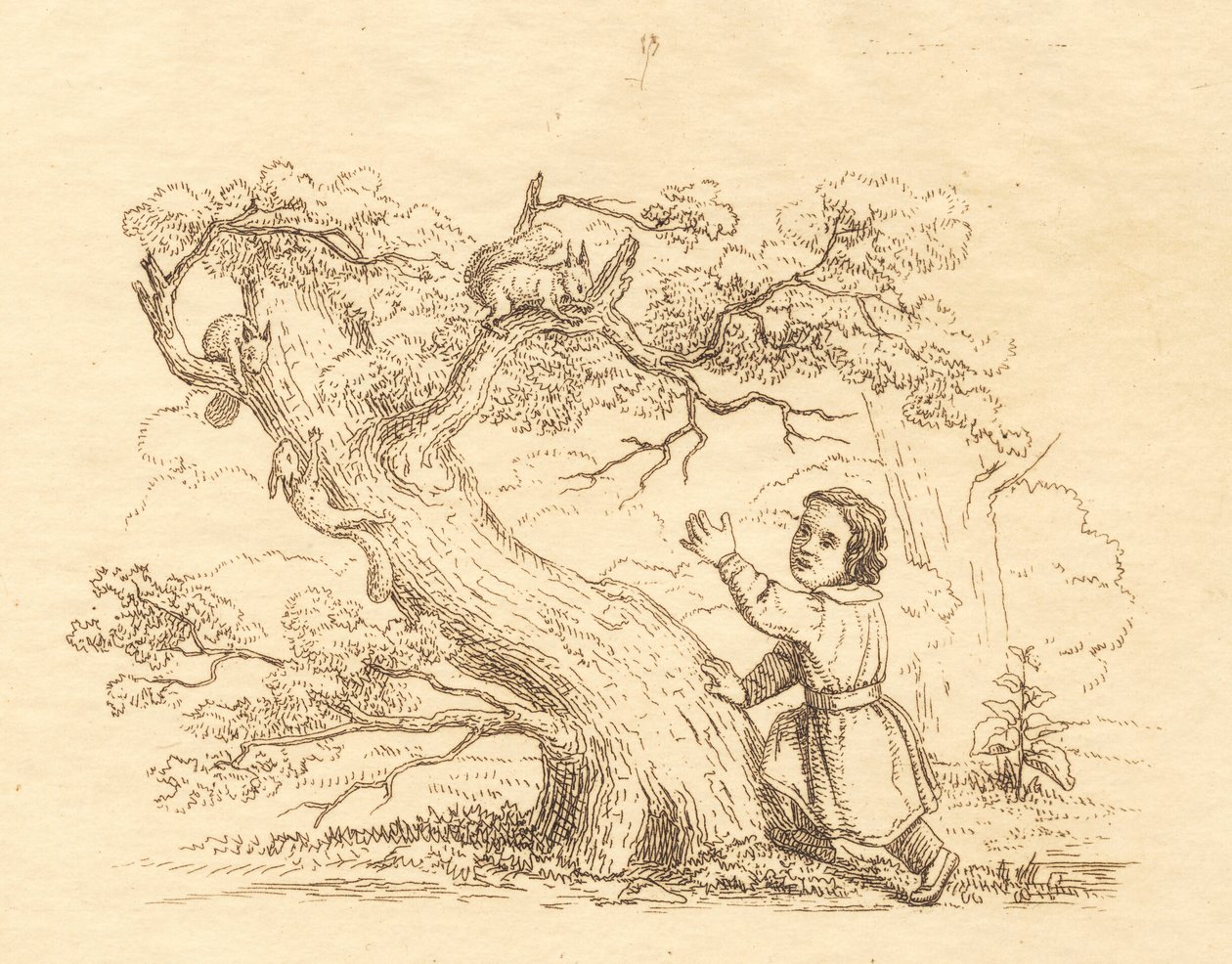 Illustration pour "Cinquante fables pour enfants" de Hey - Martinus Rørbye