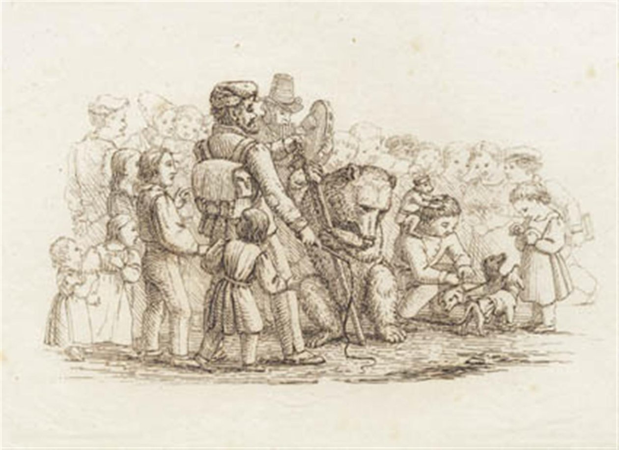 Illustration de "Halvhundrede Fabler for Børn" de Hey - Martinus Rørbye