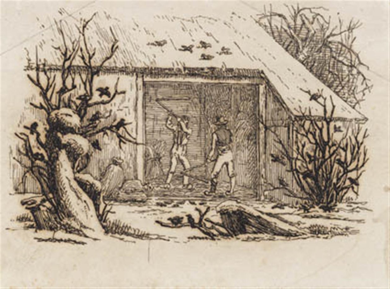 Illustration de "Halvhundrede Fabler for Børn" de Hey - Martinus Rørbye
