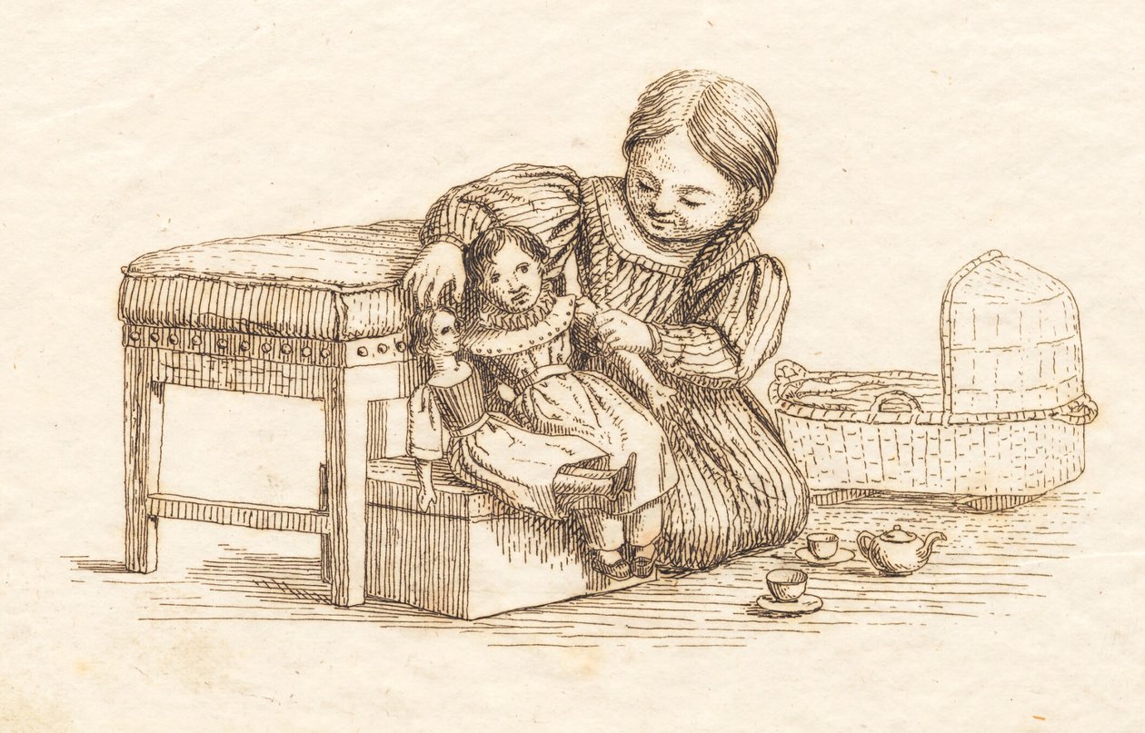 Illustration pour "Cinquante fables pour enfants" de Hey - Martinus Rørbye