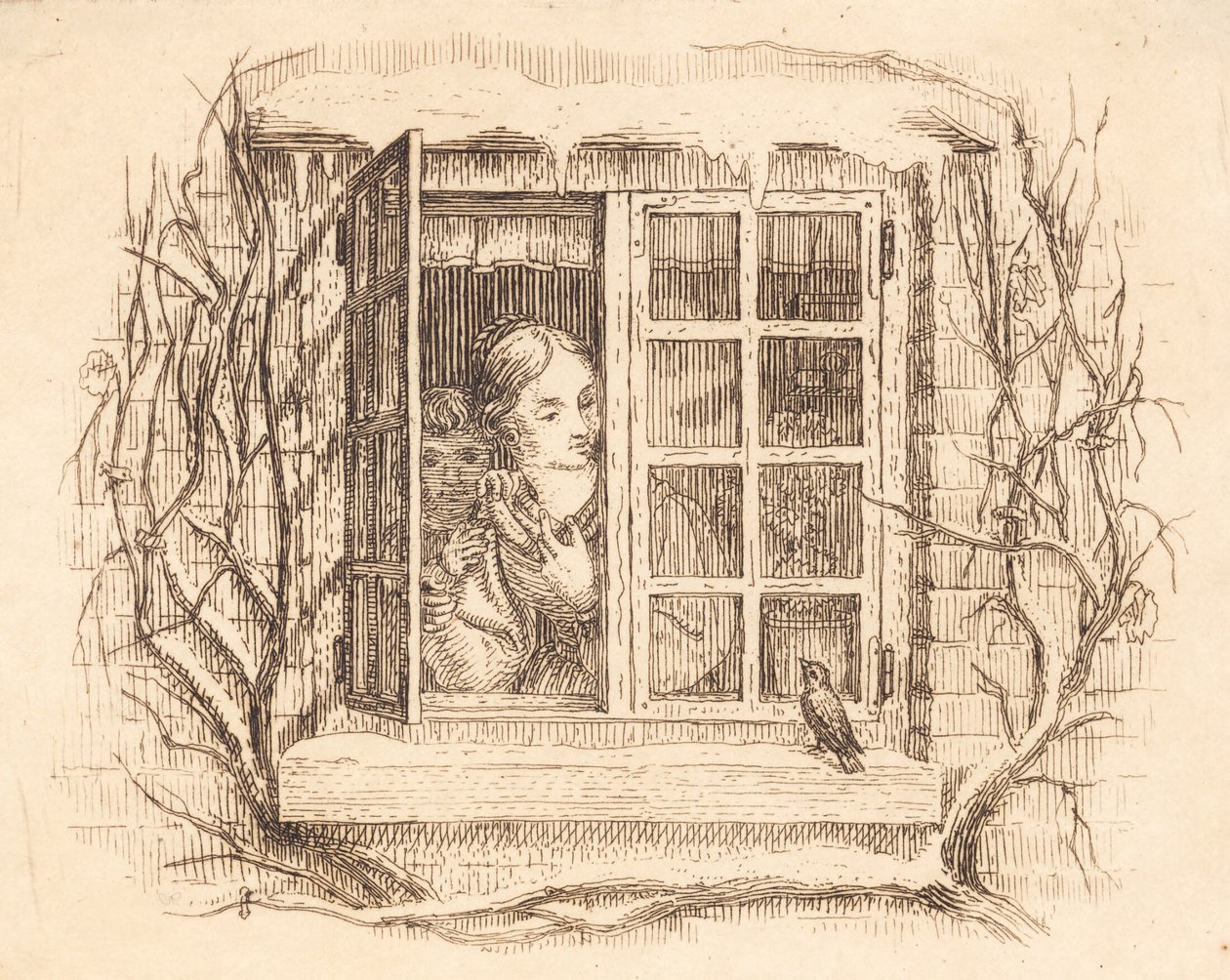 Illustration de "Cinquante Fables pour Enfants" de Hey - Martinus Rørbye