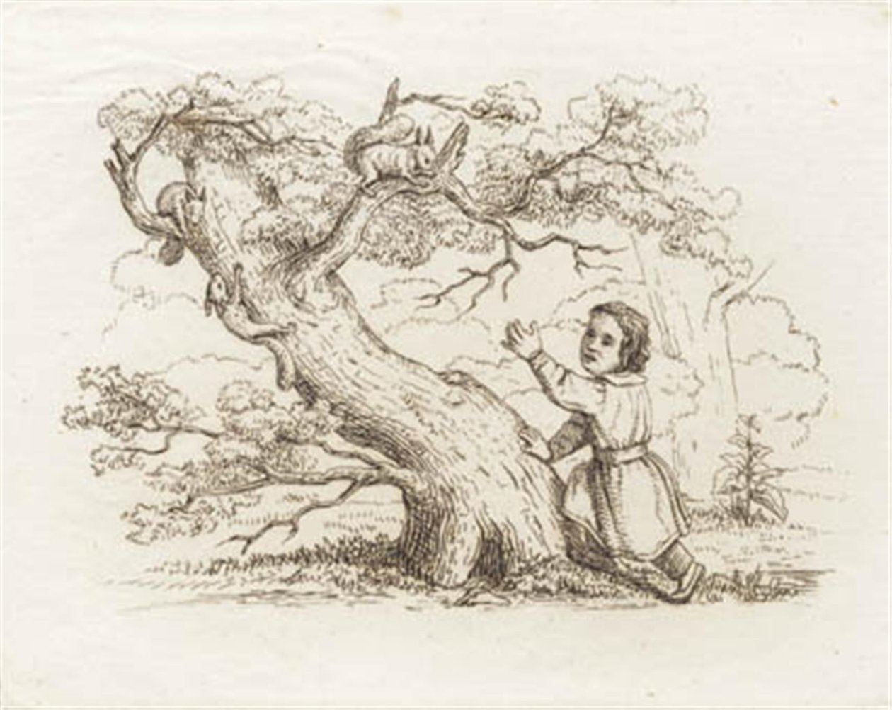 Illustration de "Cinquante fables pour enfants" de Hey - Martinus Rørbye