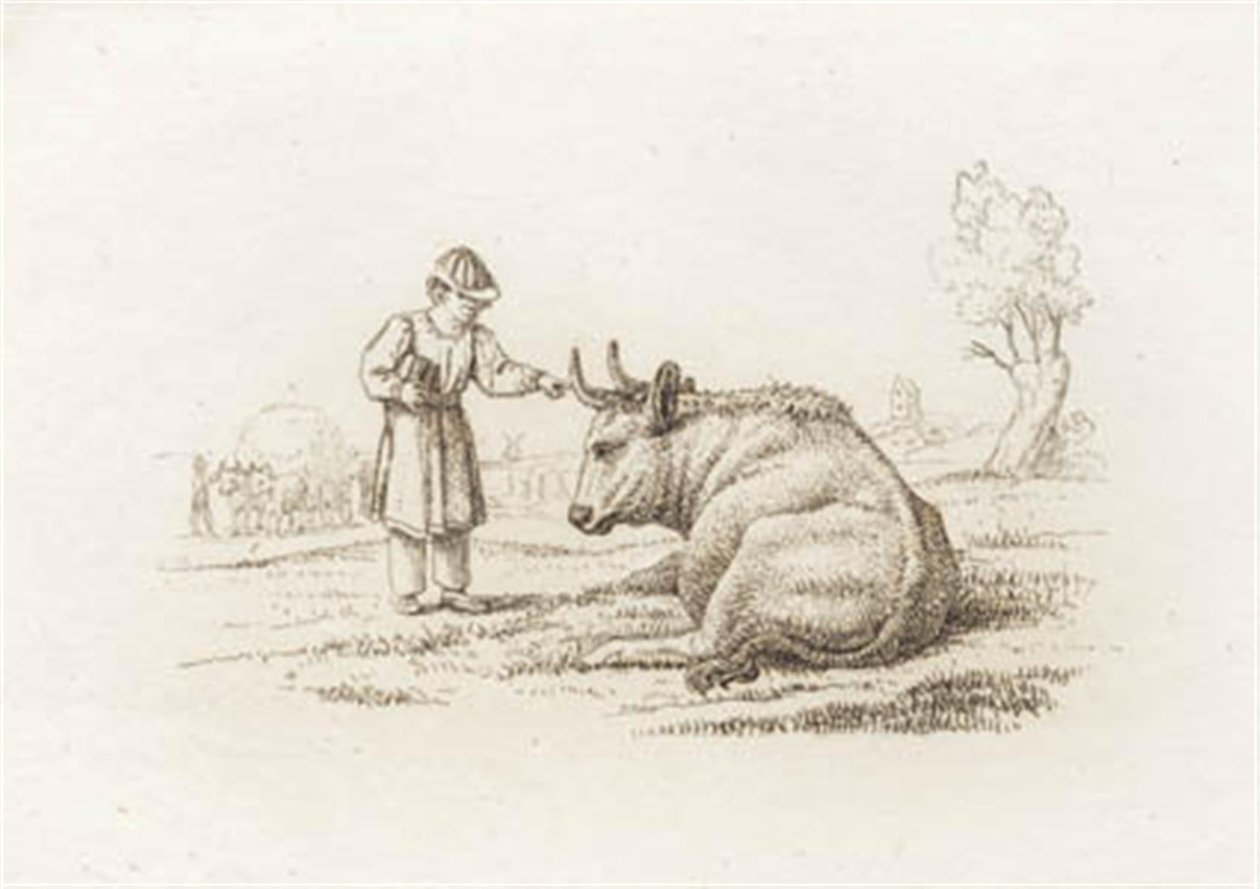 Illustration pour "Cinquante fables pour enfants" de Hey - Martinus Rørbye