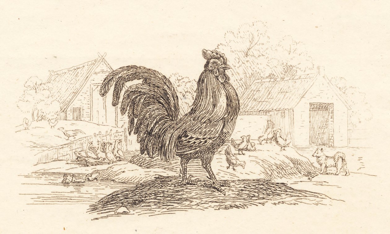 Illustration pour "Cinquante fables pour enfants" de Hey - Martinus Rørbye
