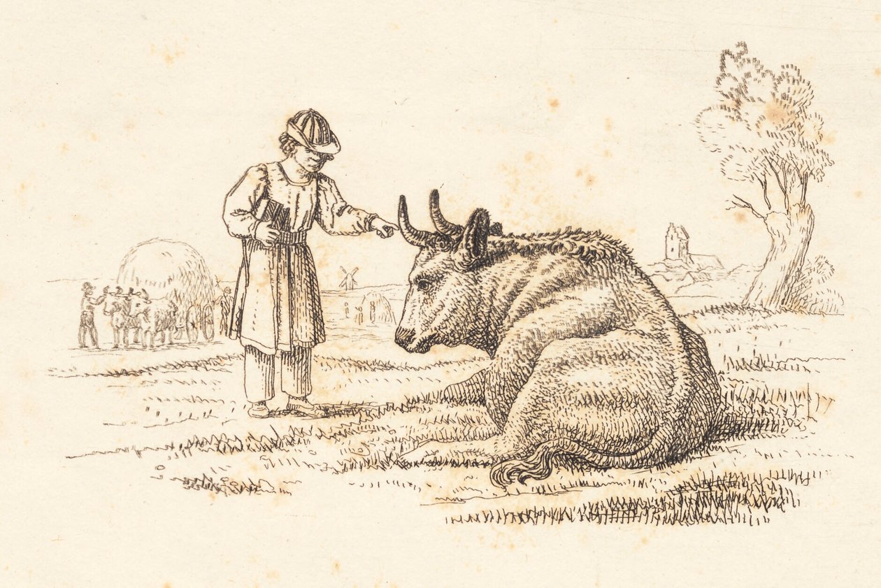 Illustration de "Halvhundrede Fabler for Børn" par Hey - Martinus Rørbye