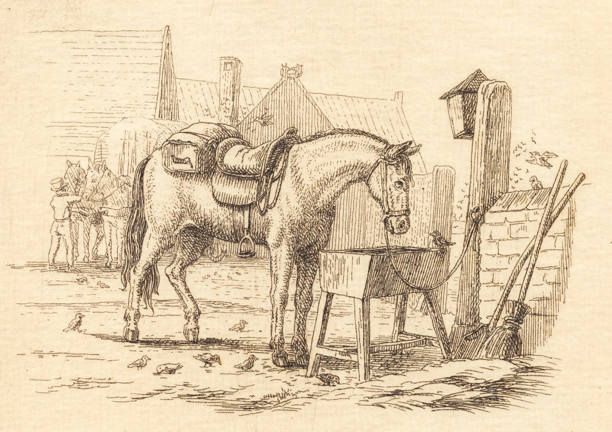 Illustration pour "Cinquante fables pour enfants" de Hey - Martinus Rørbye