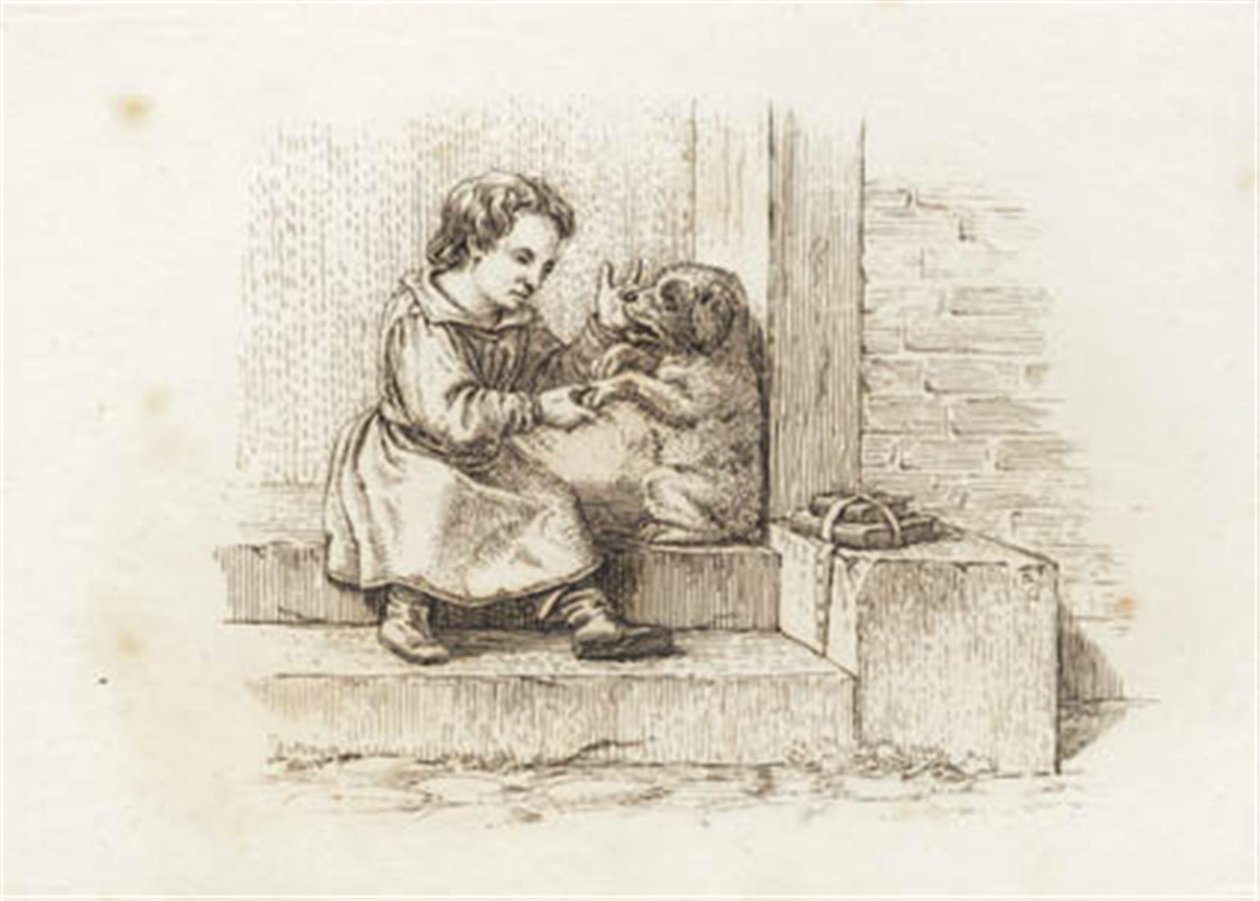 Illustration pour "Cinquante fables pour enfants" de Hey - Martinus Rørbye