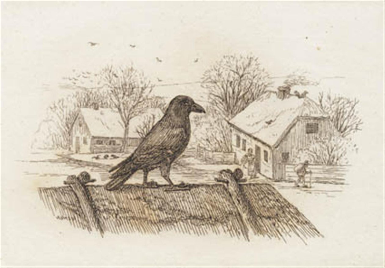 Illustration de "Halvhundrede Fabler for Børn" de Hey - Martinus Rørbye