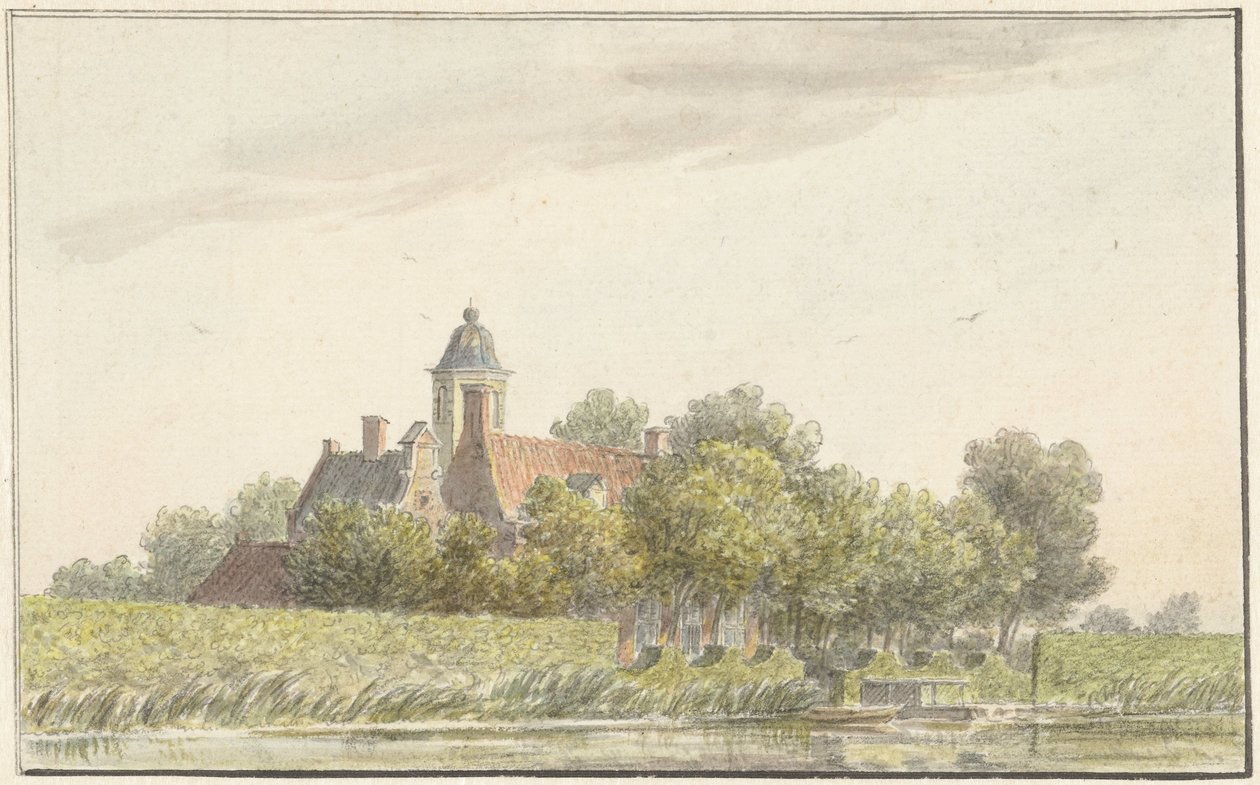 Jardin de paons sur l