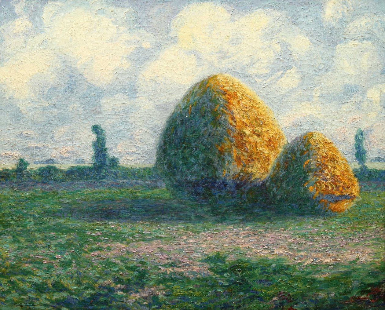 Las parvas (la pampa d