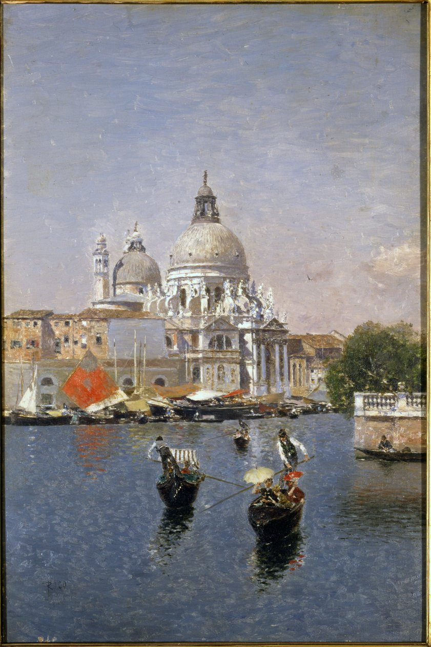 Santa Maria della Salute, Venise - Martín Rico y Ortega
