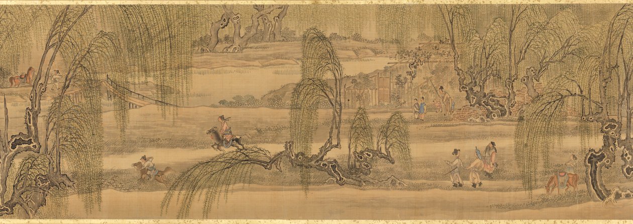 Équitation au lac de l