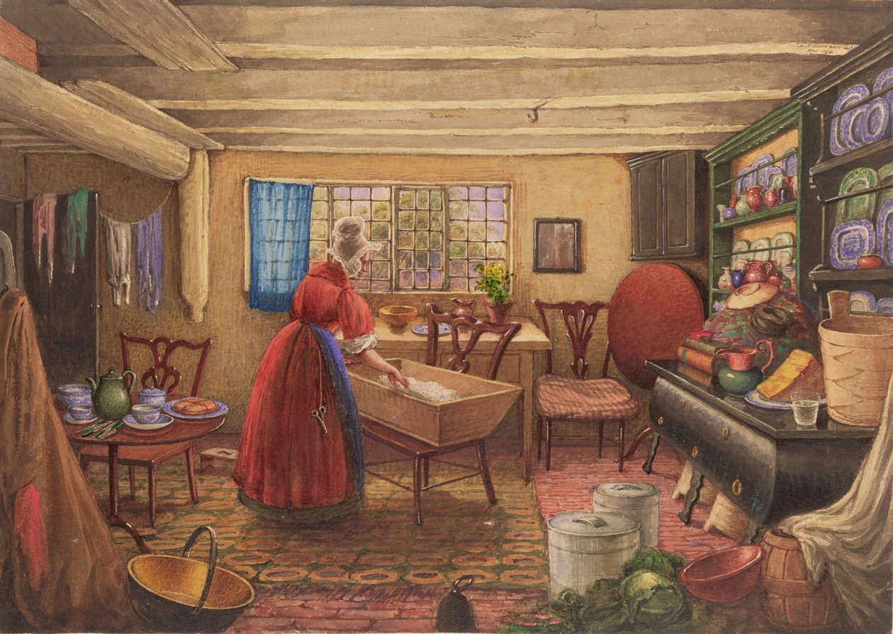 Une cuisine de ferme à Clifton - Mary Ellen Best
