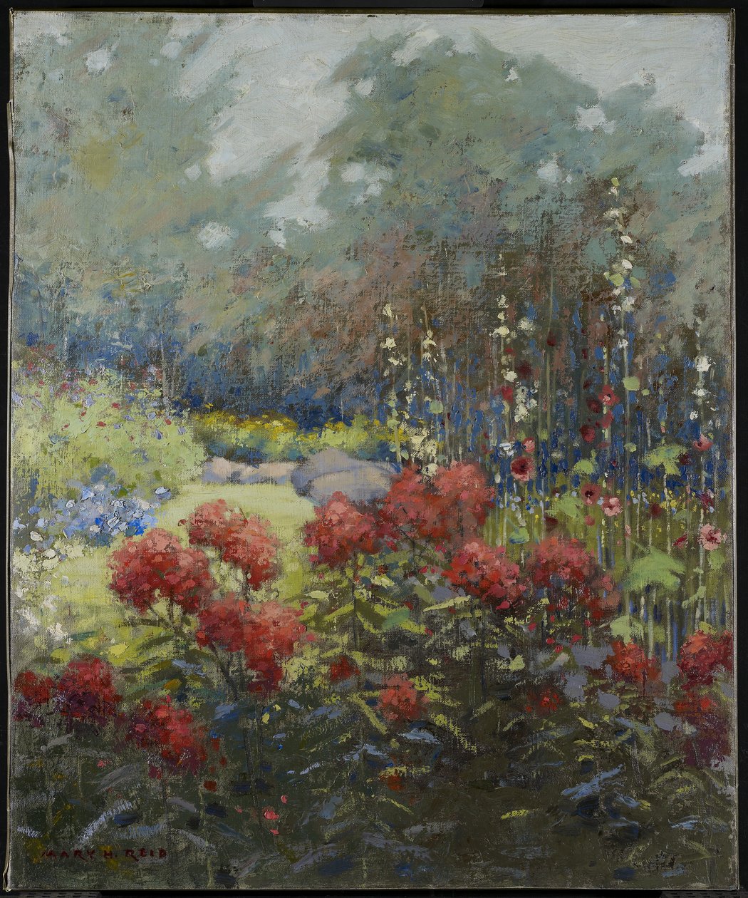 Un jardin en septembre, vers 1894 - Mary Hiester Reid