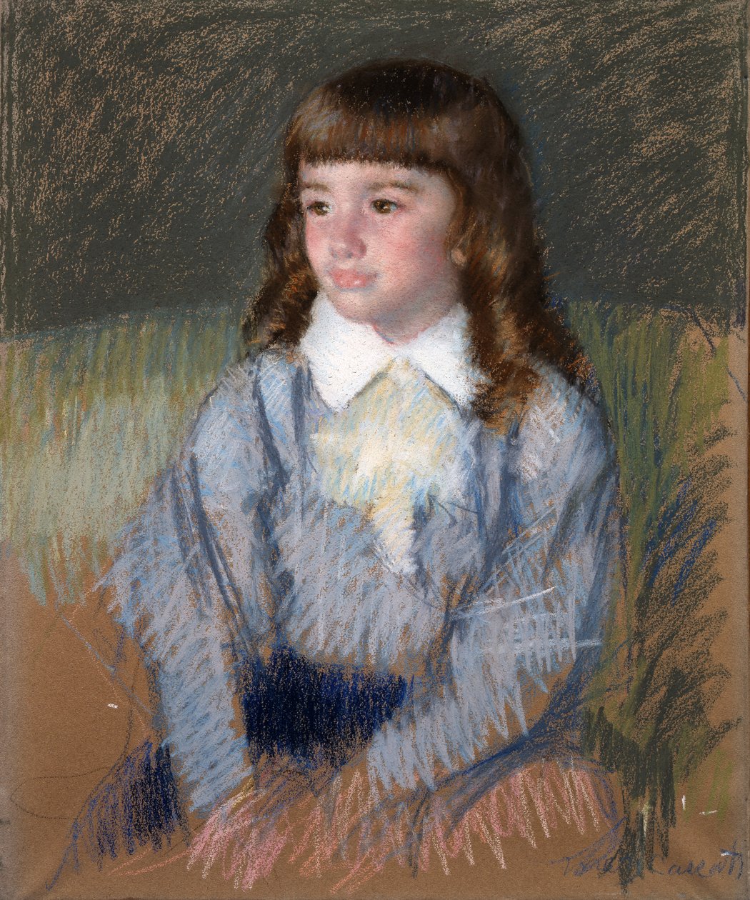 Petit Garçon en Bleu - Mary Cassatt