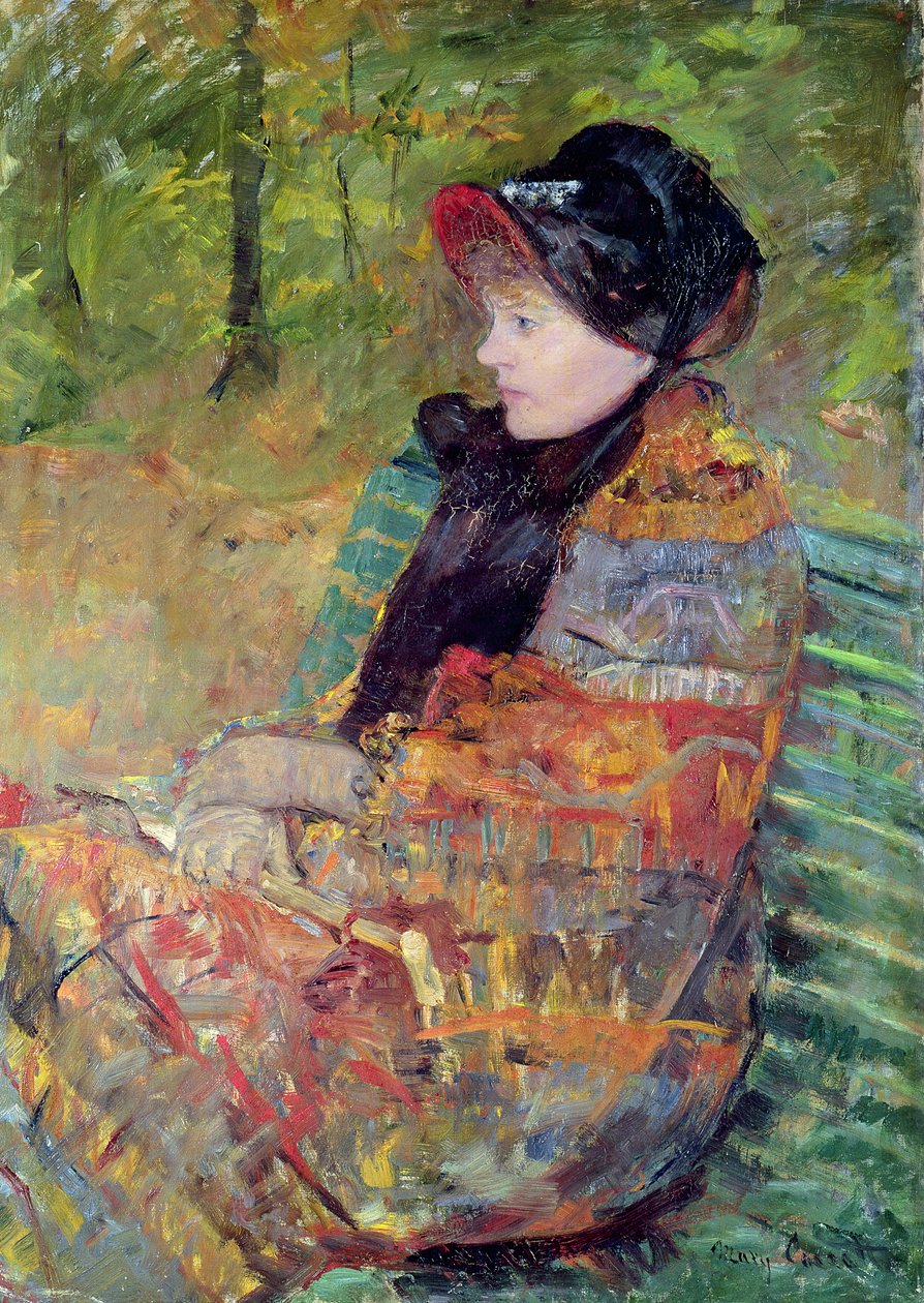 Portrait de Mlle C. Lydia Cassatt, 1880 - Mary Cassatt