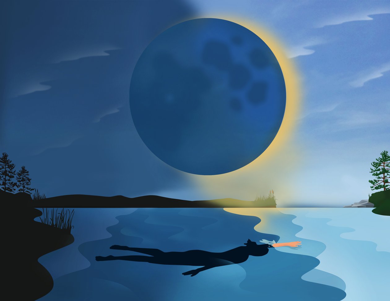 Eclipse, 2017 (numérique) - Mary Ann Smith