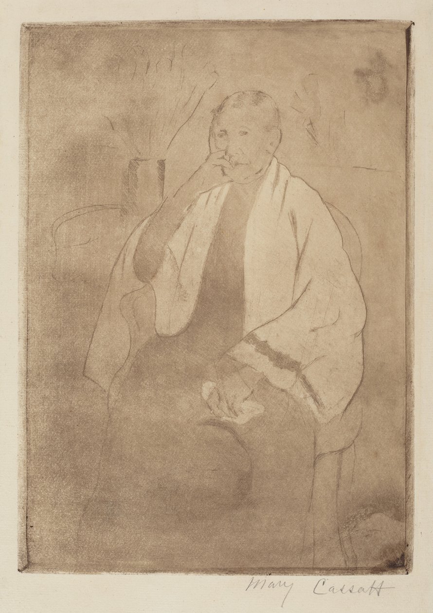 Portrait de la mère de l