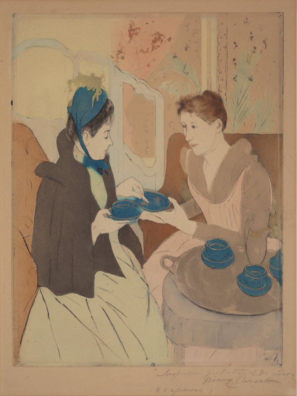 Goûter entre amis - Mary Cassatt