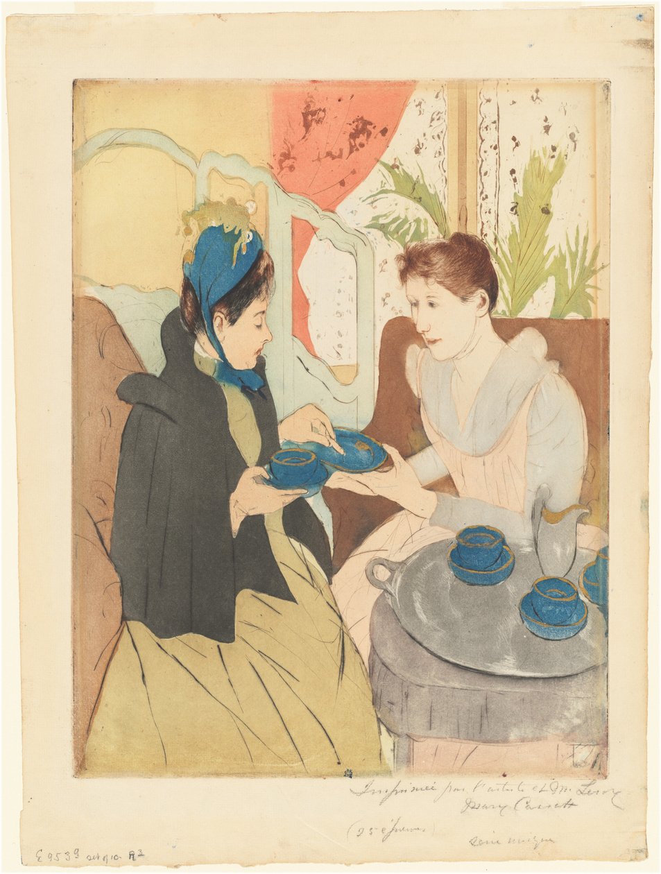 Goûter entre amis - Mary Cassatt