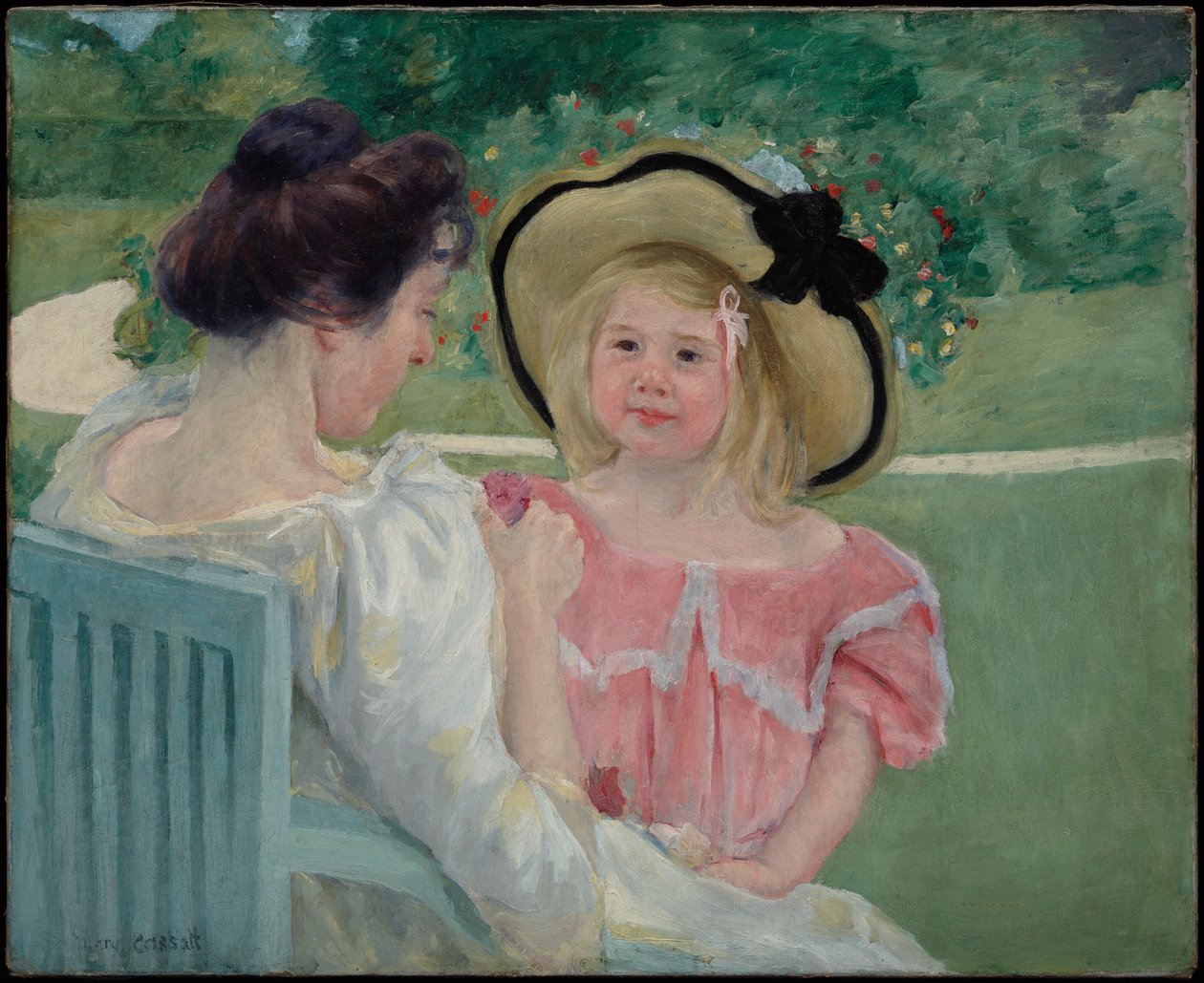 Dans le jardin - Mary Cassatt