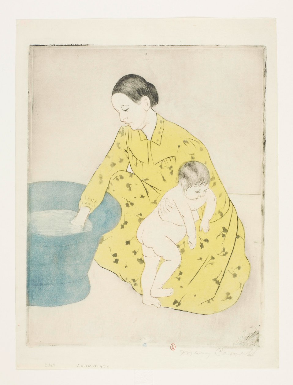 Le Bain [épreuve b] - Mary Cassatt