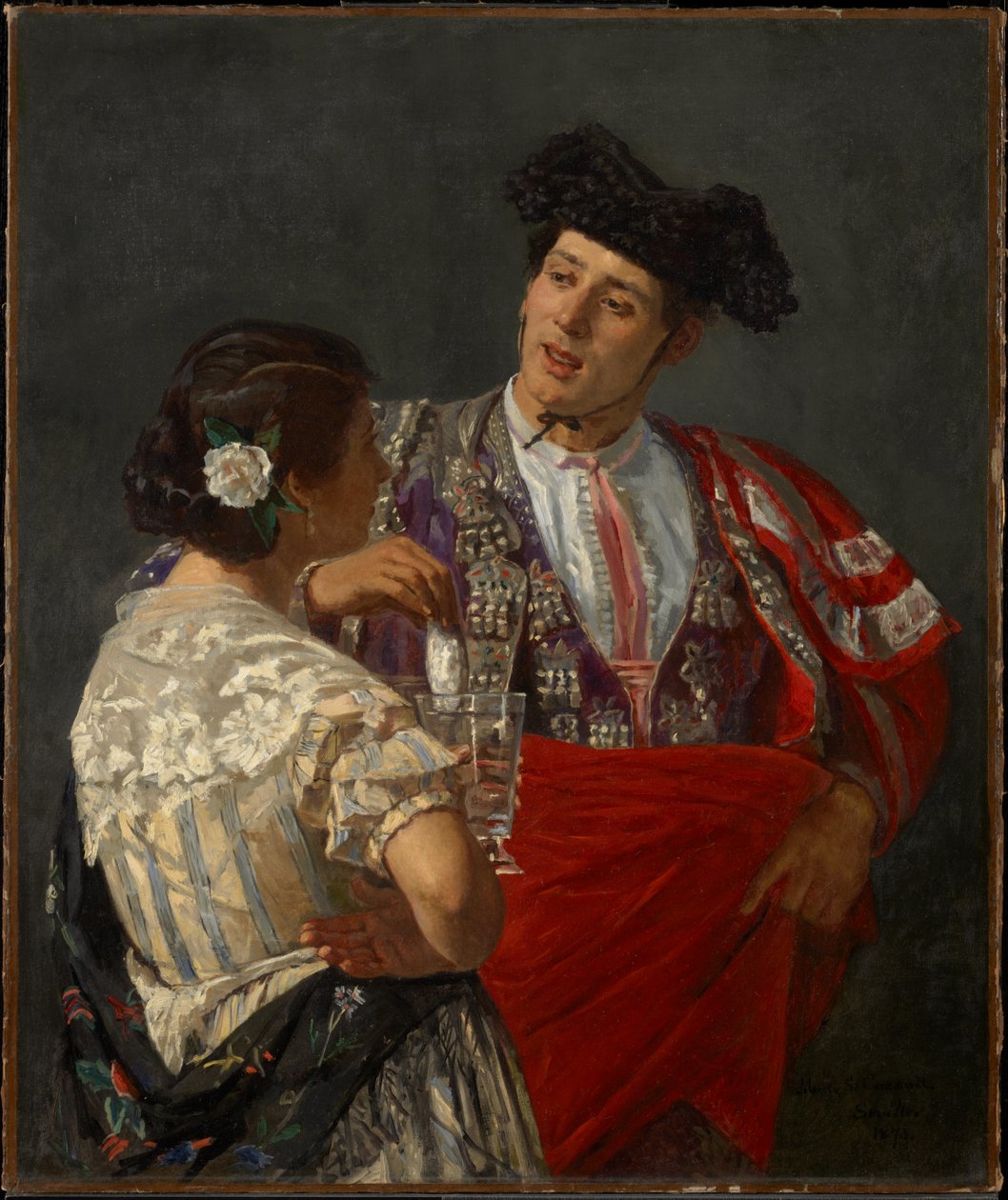 Offrande du panal au torero - Mary Cassatt