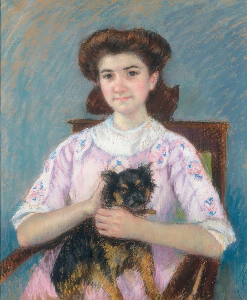 Portrait de Marie-Louise Durand-Ruel - Mary Cassatt