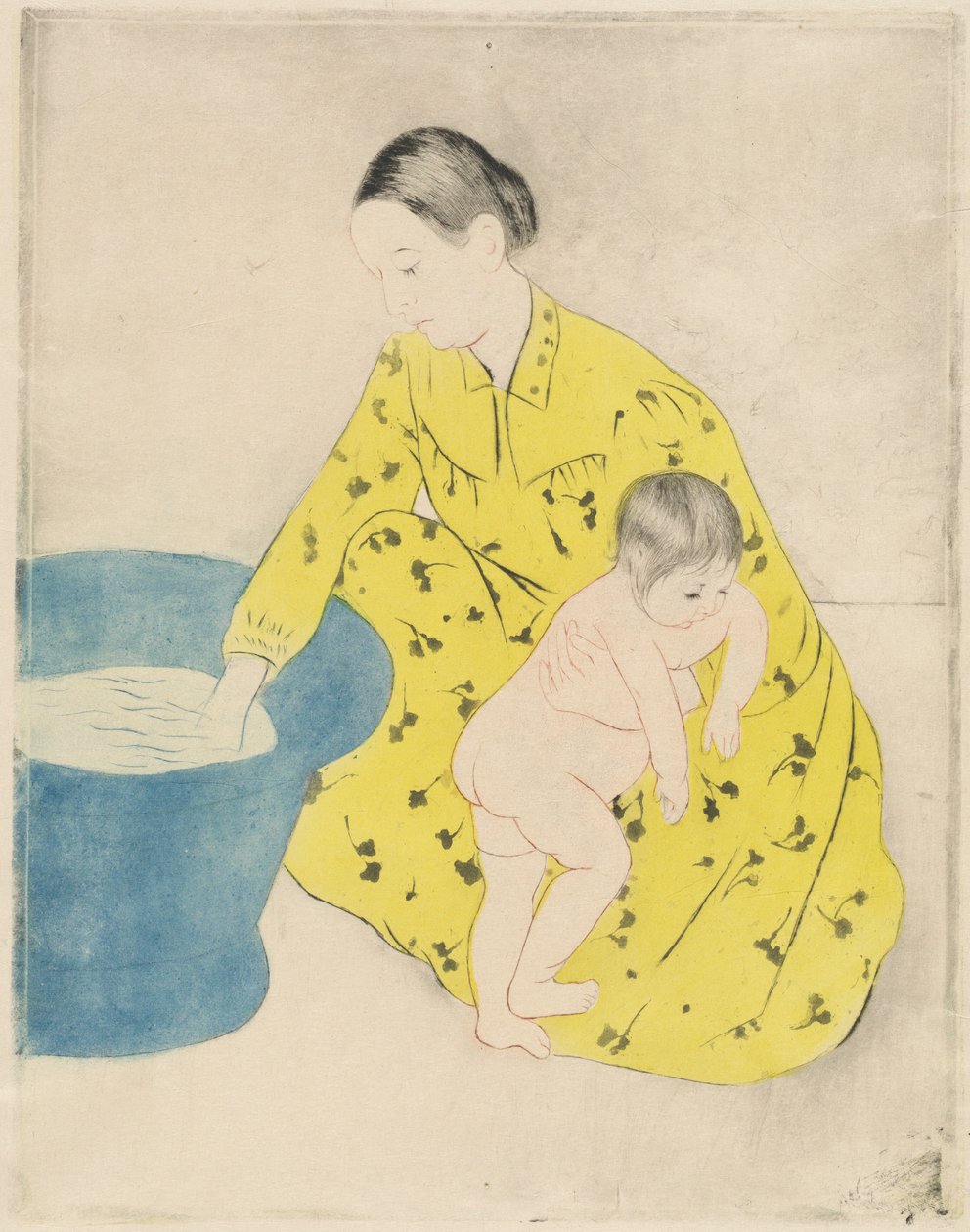 Le bain - Mary Cassatt