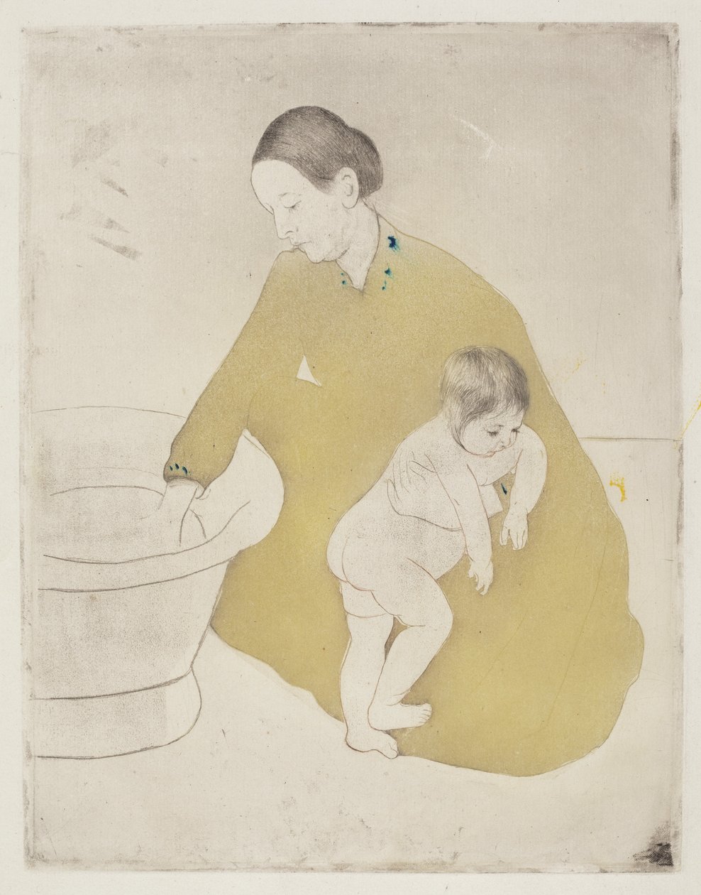 Le Bain, 1890-1891 - Mary Cassatt