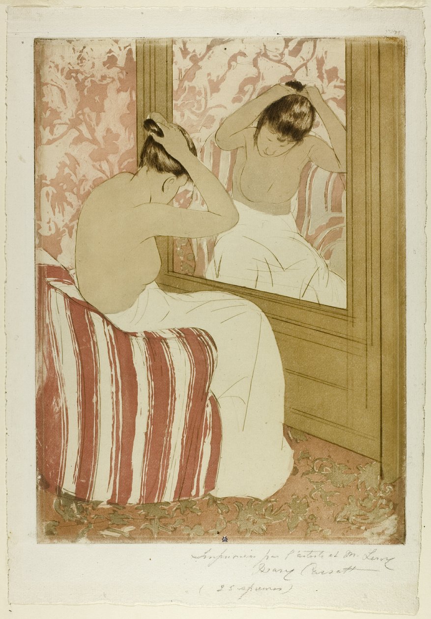La Coiffure - Mary Cassatt