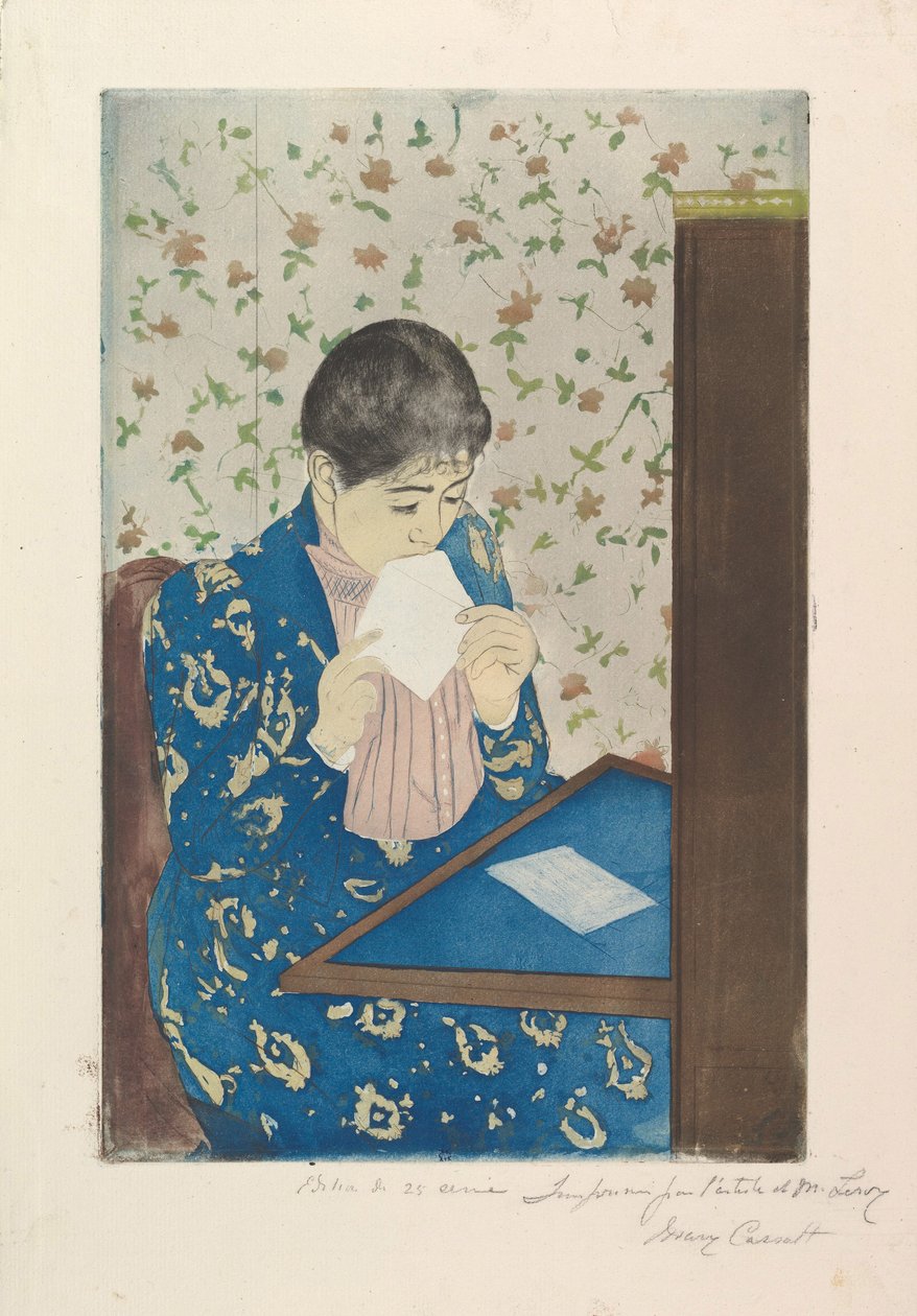 La Lettre - Mary Cassatt