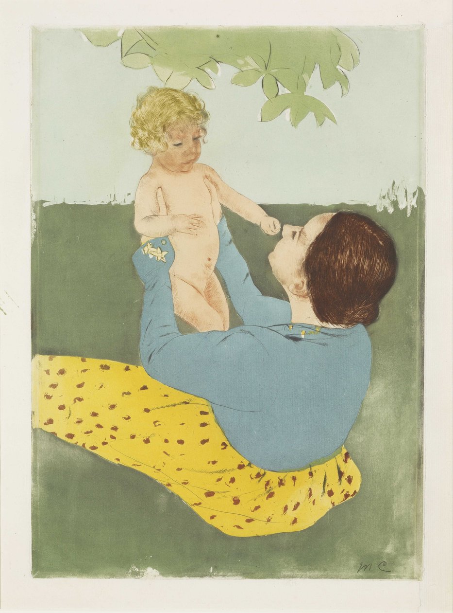 Sous le marronnier - Mary Cassatt