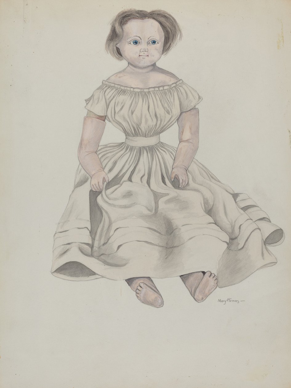 Poupée en cire - Mary E Humes