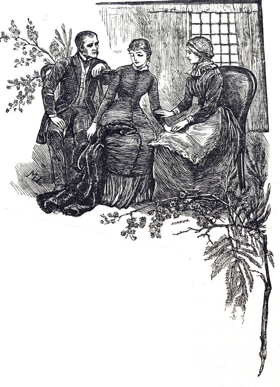 Parents avec leur fille aveugle - Mary Ellen Edwards