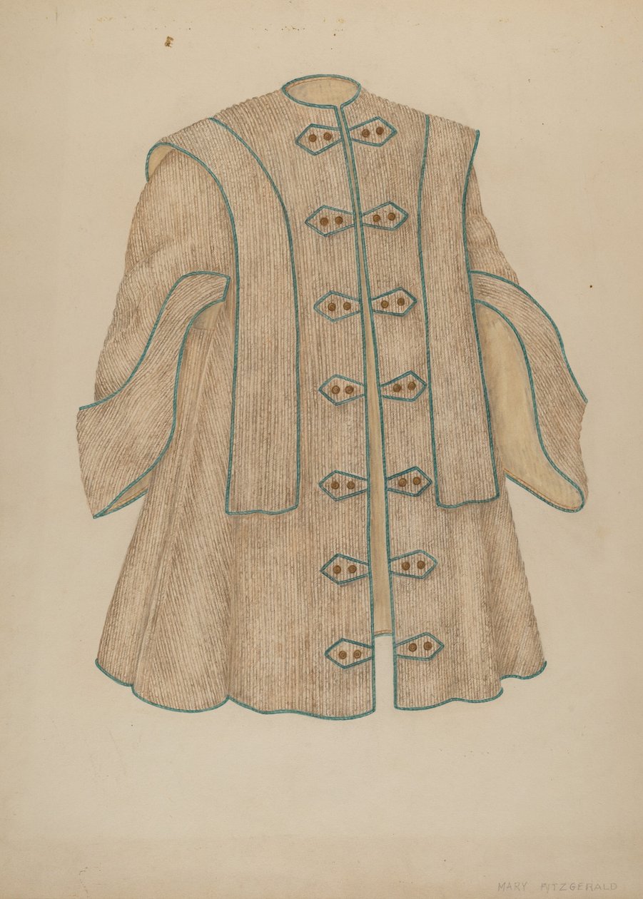 Manteau de soirée, vers 1940 - Mary Fitzgerald