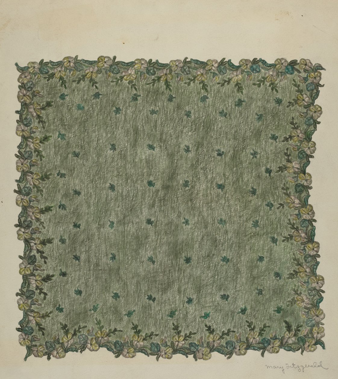 Mouchoir du soir - Mary Fitzgerald