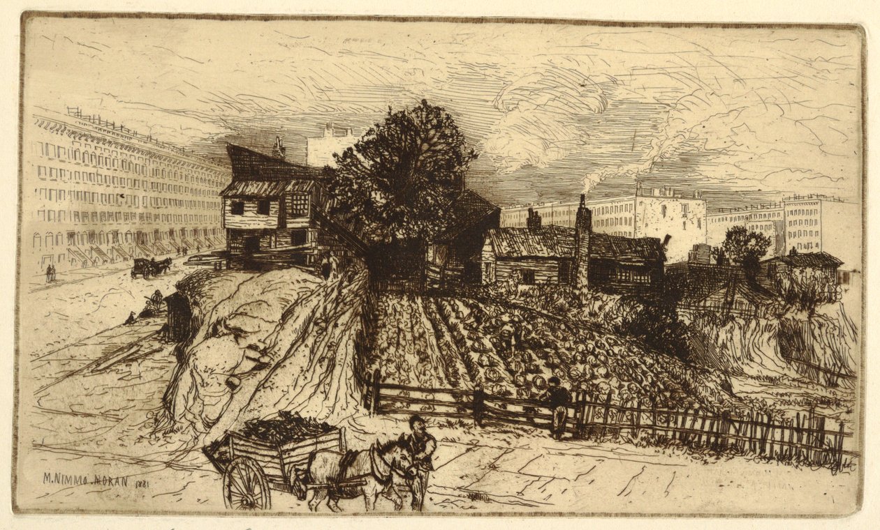 Une ferme urbaine, New York - Mary Nimmo Moran