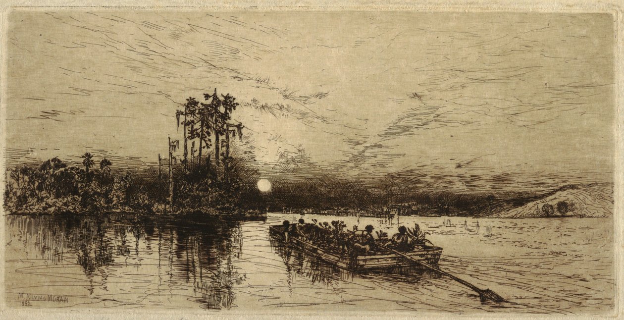 Rivière Saint-Jean, Floride - Mary Nimmo Moran