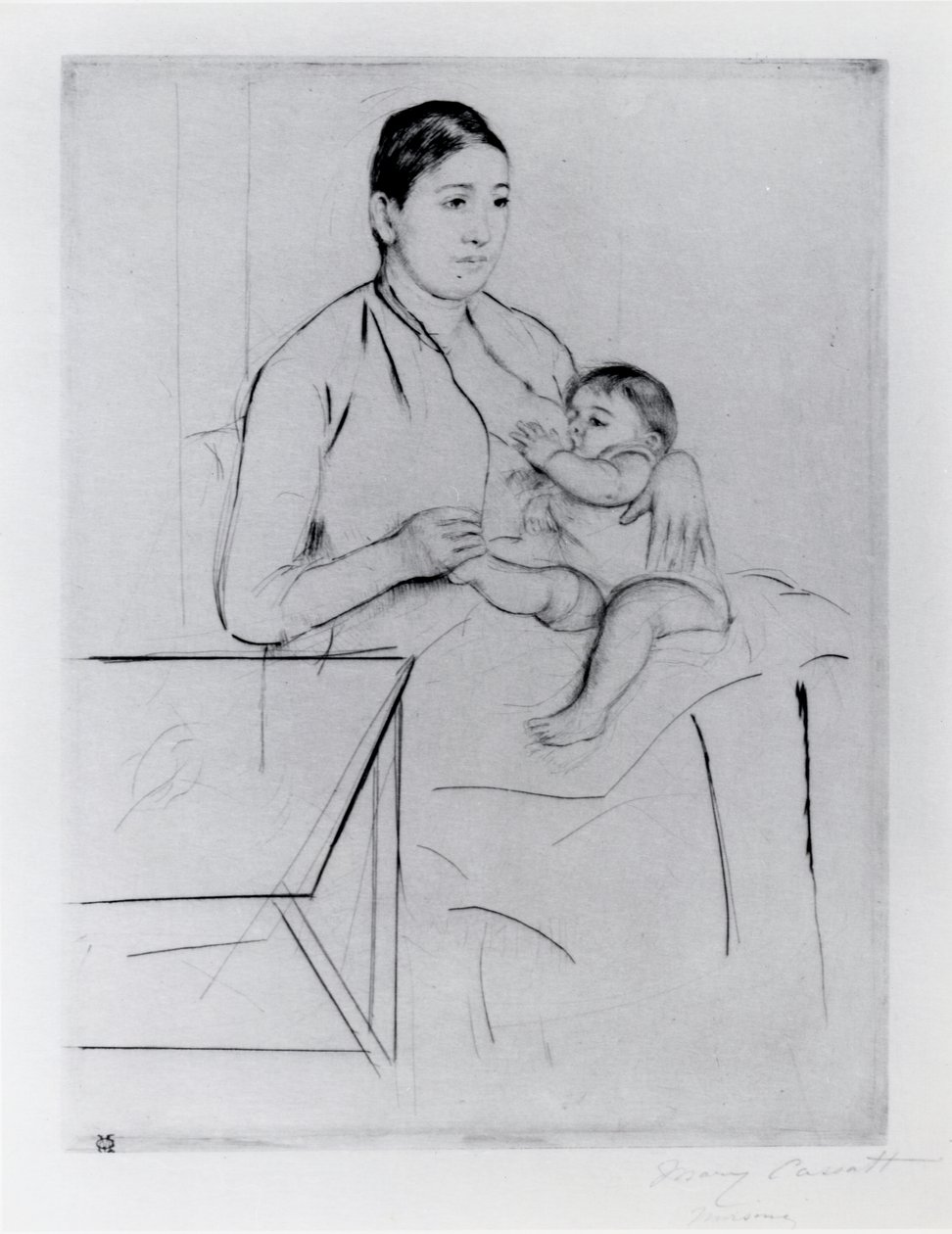 Allaitement - Mary Stevenson Cassatt