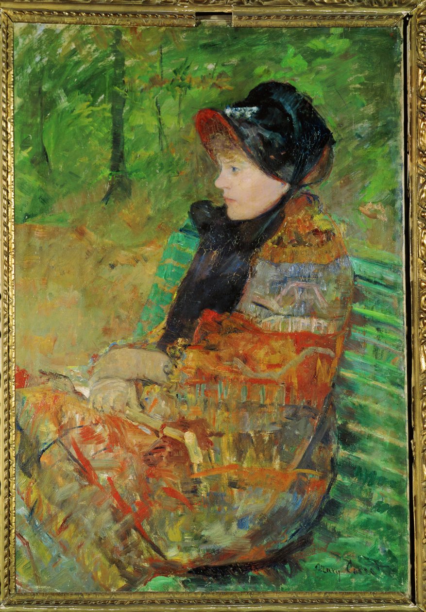 Portrait de Mlle C. Lydia Cassatt - Mary Stevenson Cassatt