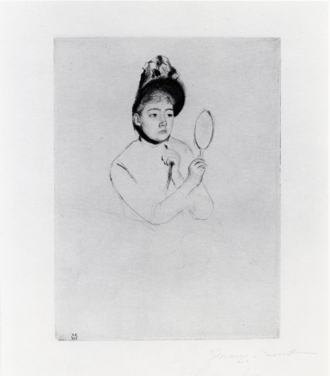 Le Bonnet - Mary Stevenson Cassatt