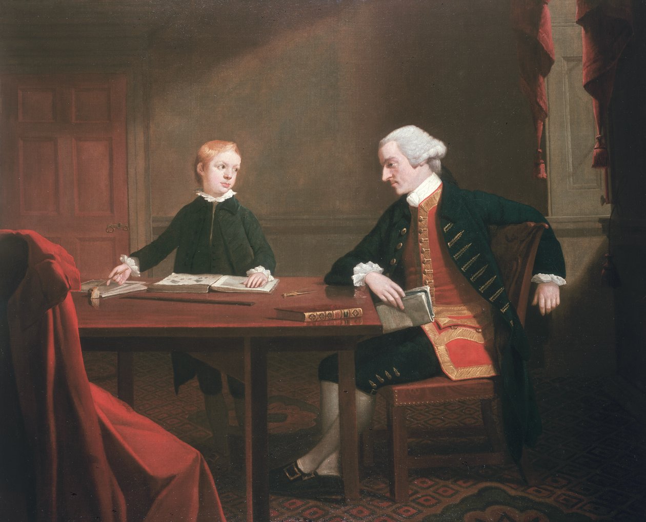 Samuel Smith et son fils William, c.1770 - Mason Chamberlin