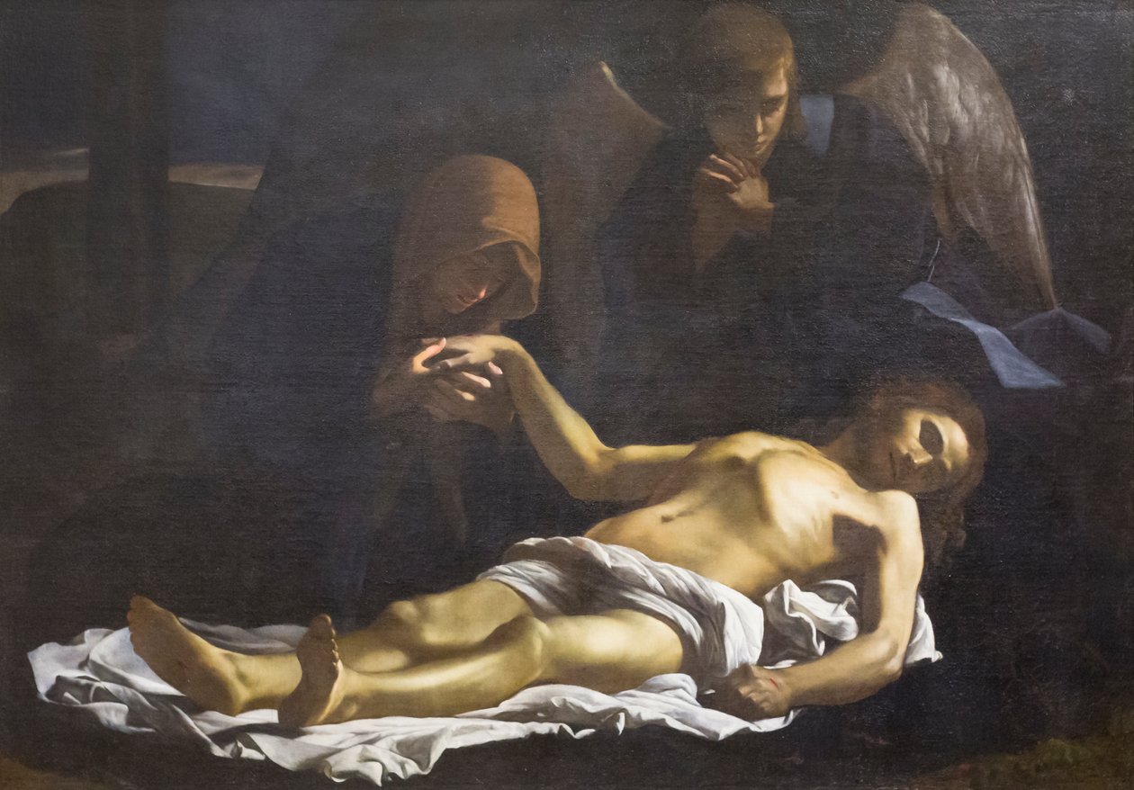 Lamentation sur le Christ mort - Massimo Stanzione